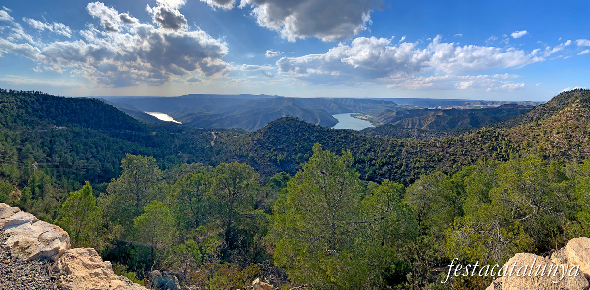 Almatret - Mirador de la Corba de l'Urbano 
