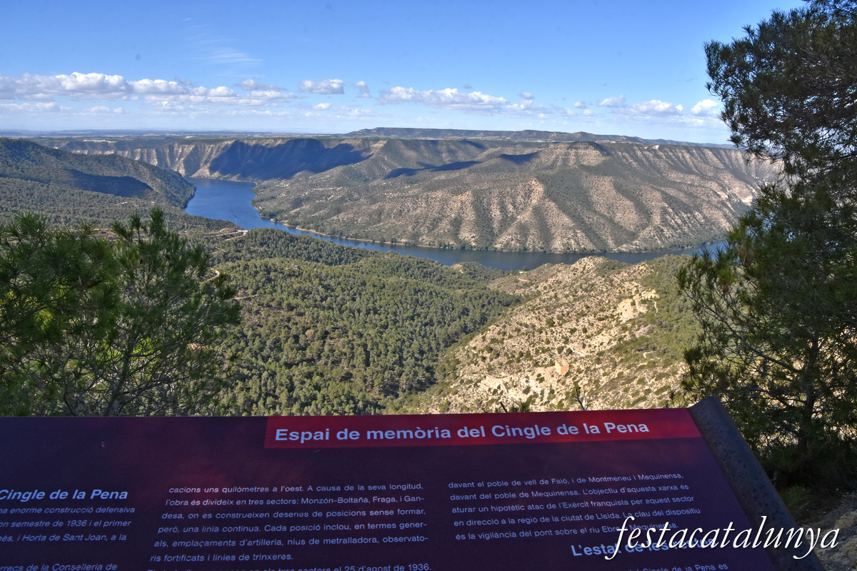 Almatret - Mirador del Cingle de la Pena 