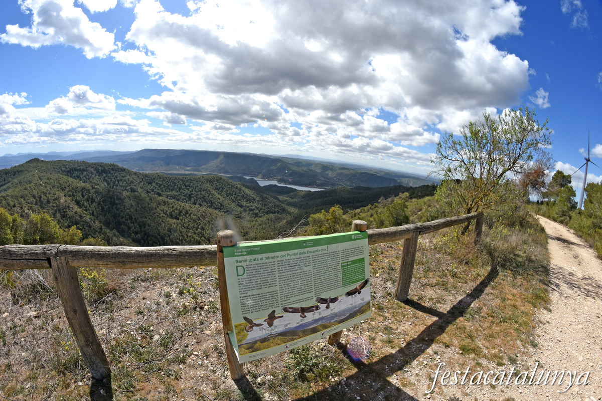 Almatret - Mirador del Puntal dels Escambrons 