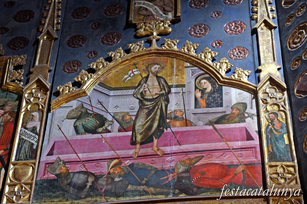 Rubió - Retaule de Santa Maria (Resurrecció)