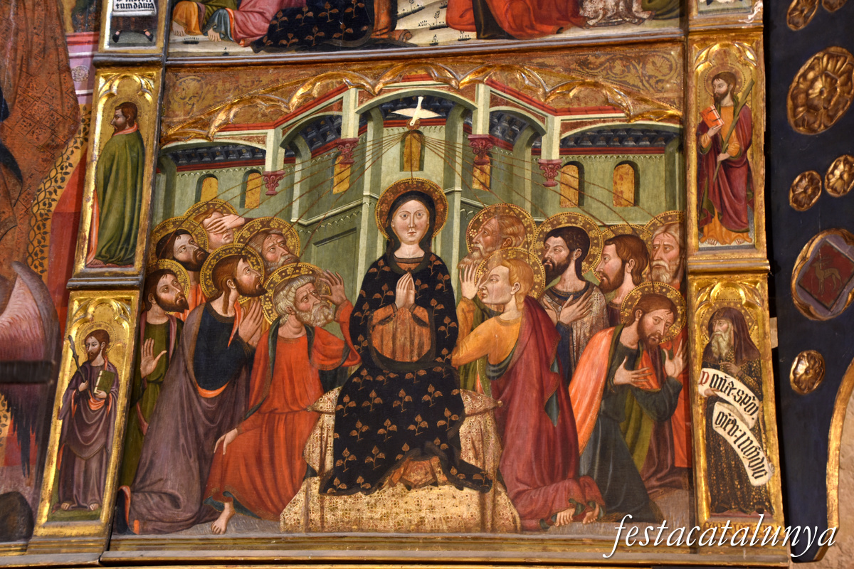 Rubió - Retaule de Santa Maria (Pentacosta)