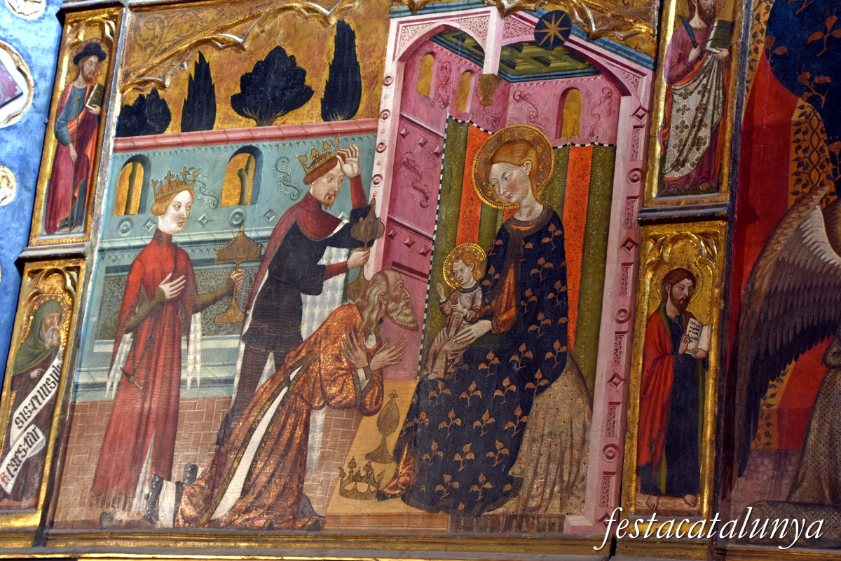Rubió - Retaule de Santa Maria (Epifania)