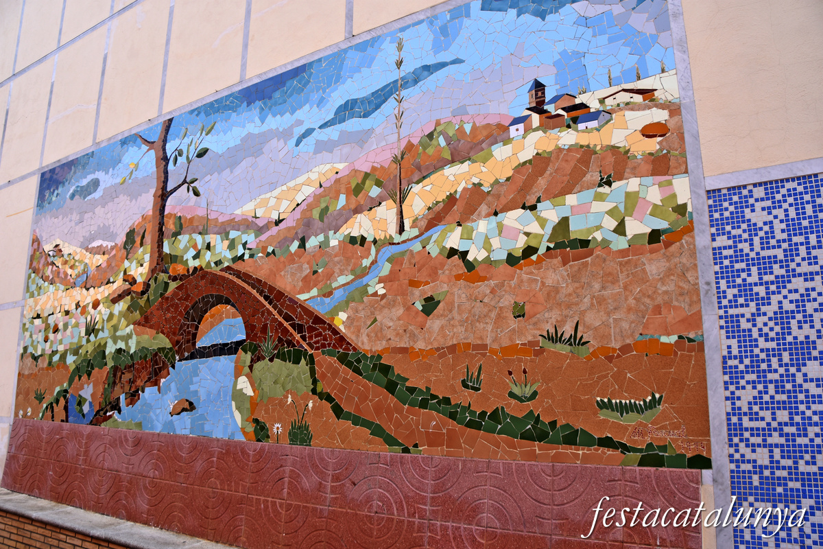 Torrefarrera - Mural de la Plaça Miremont  
