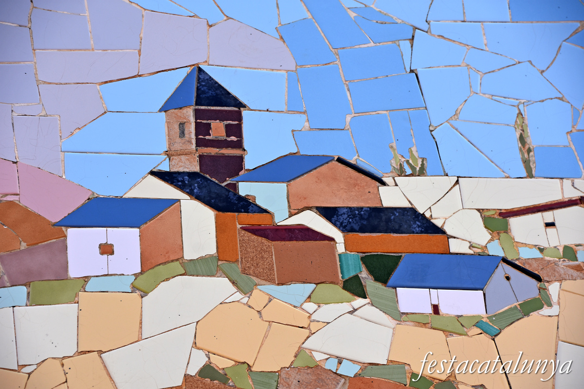 Torrefarrera - Mural de la Plaça Miremont