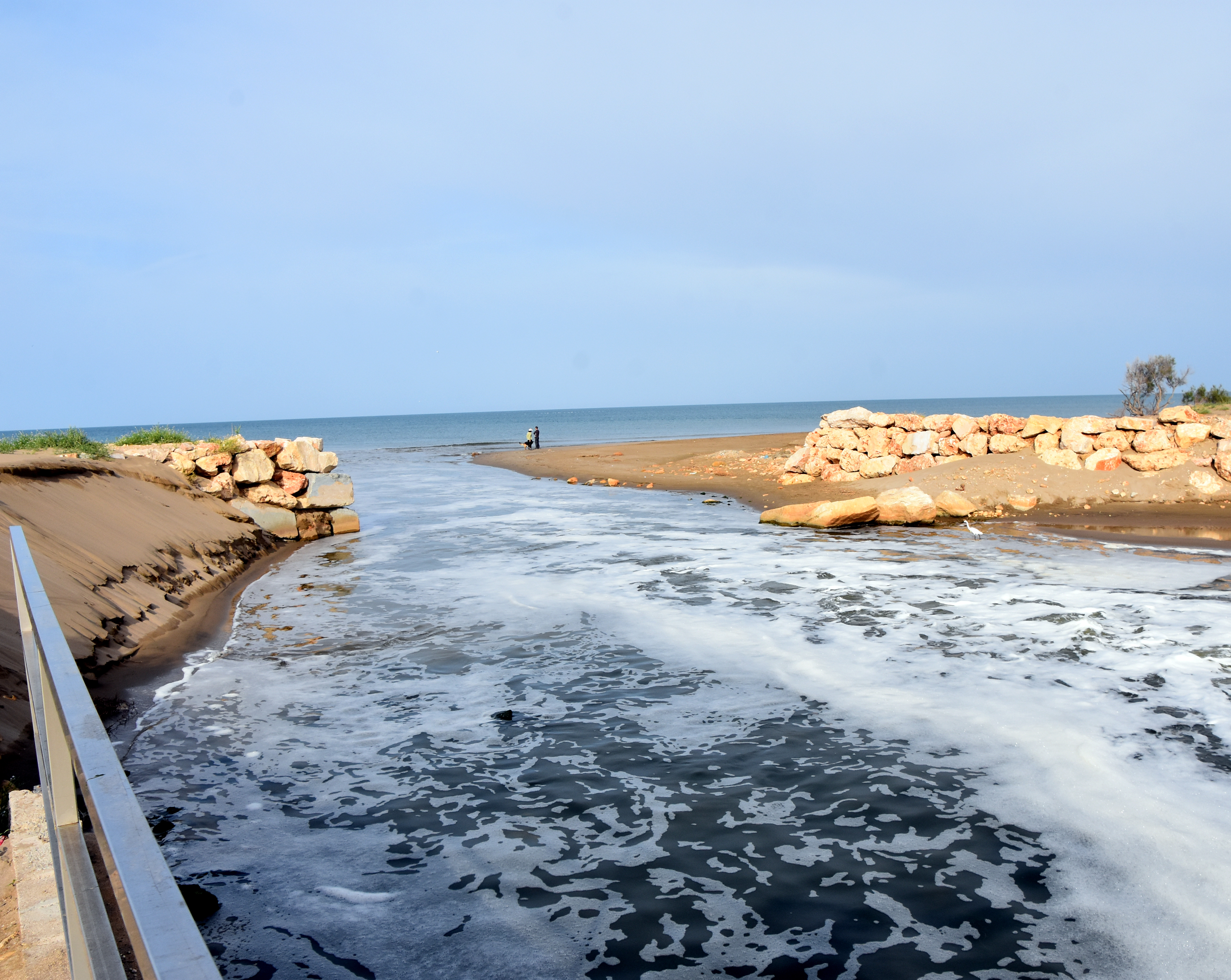 Estació de bombament de la Gola del Pal a Deltebre