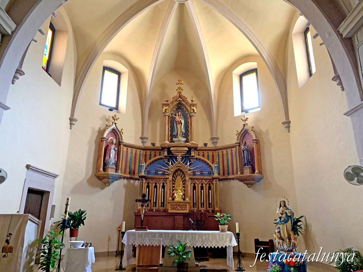 Cabacés - Església parroquial de la Nativitat de Maria