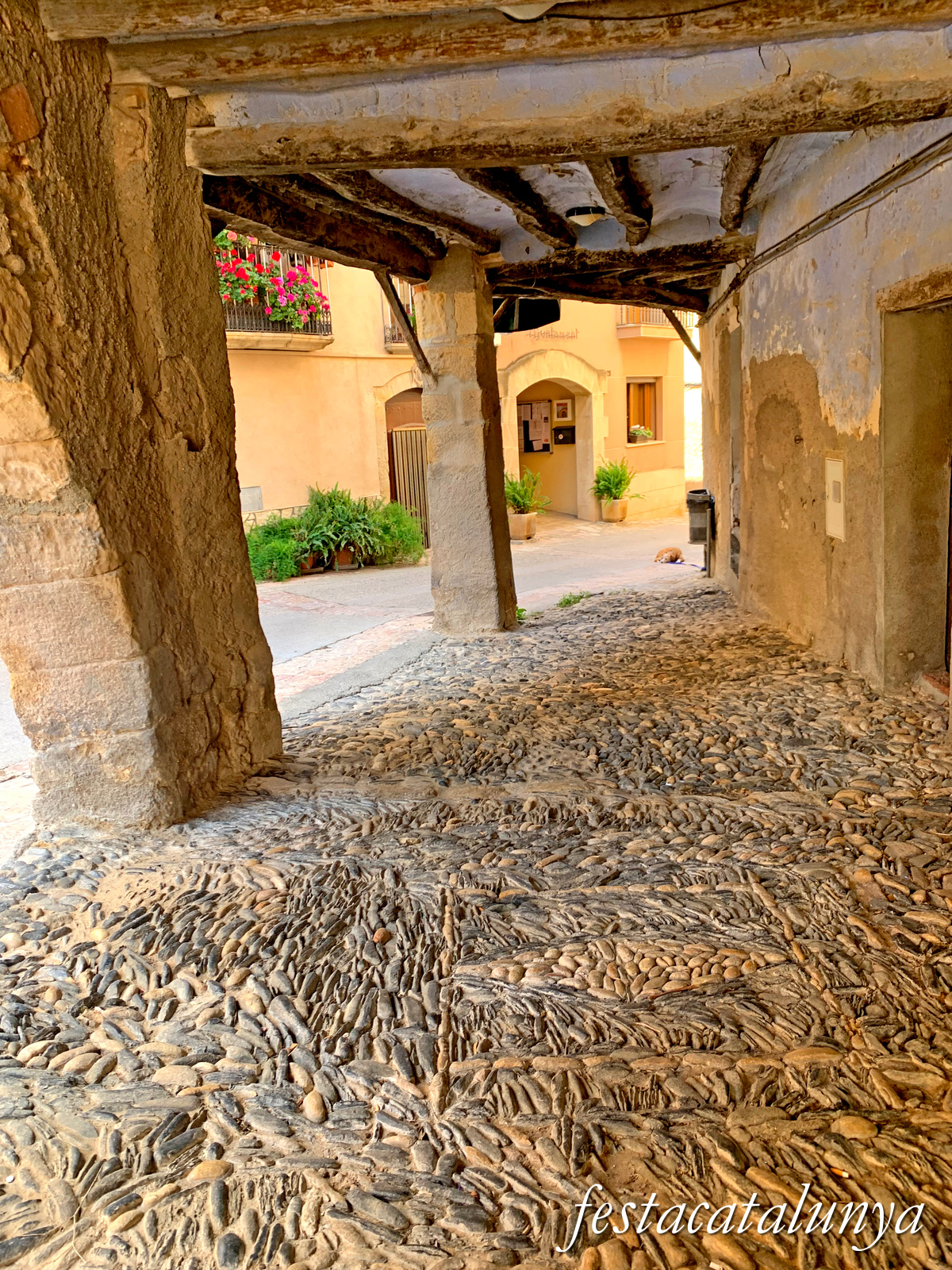 Cabacés - Perxes de la Plaça de la Bassada 