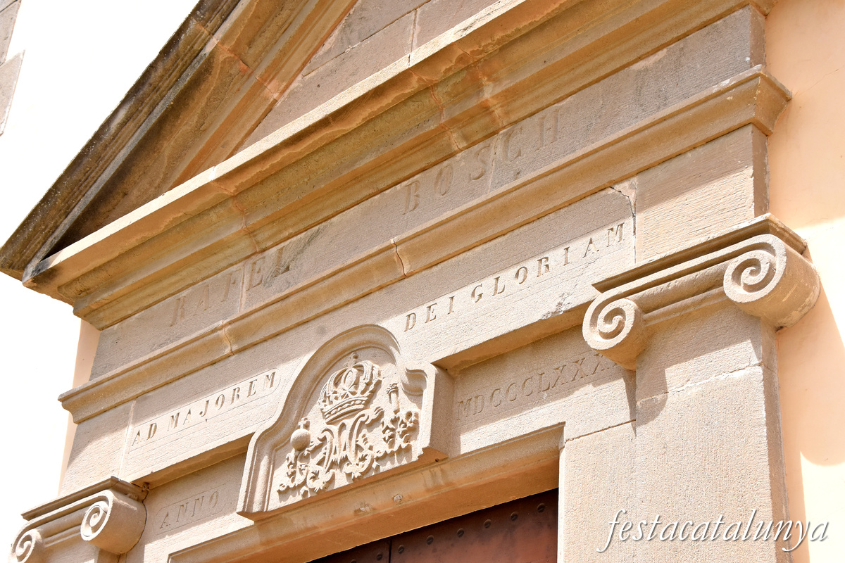 Sant Pere Sallavinera - Capella de la Sagrada Família del Molí de Boixadors 