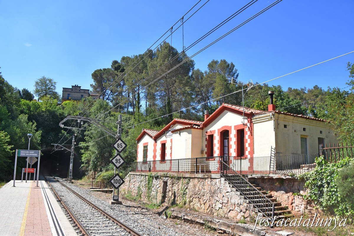 Sant Pere Sallavinera - Estació de tren de Seguers-Sant Pere Sallavinera