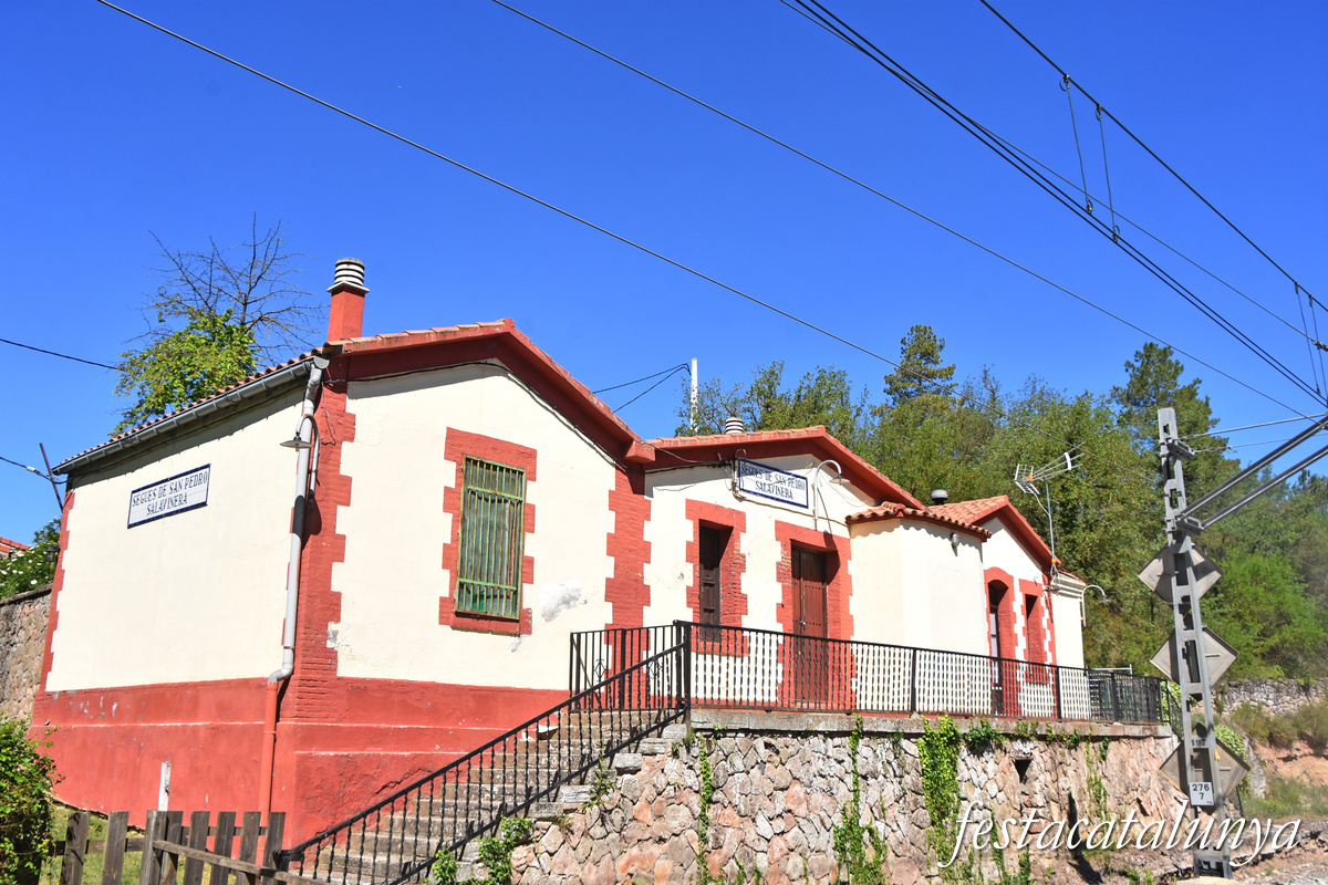 Sant Pere Sallavinera - Estació de tren de Seguers-Sant Pere Sallavinera 