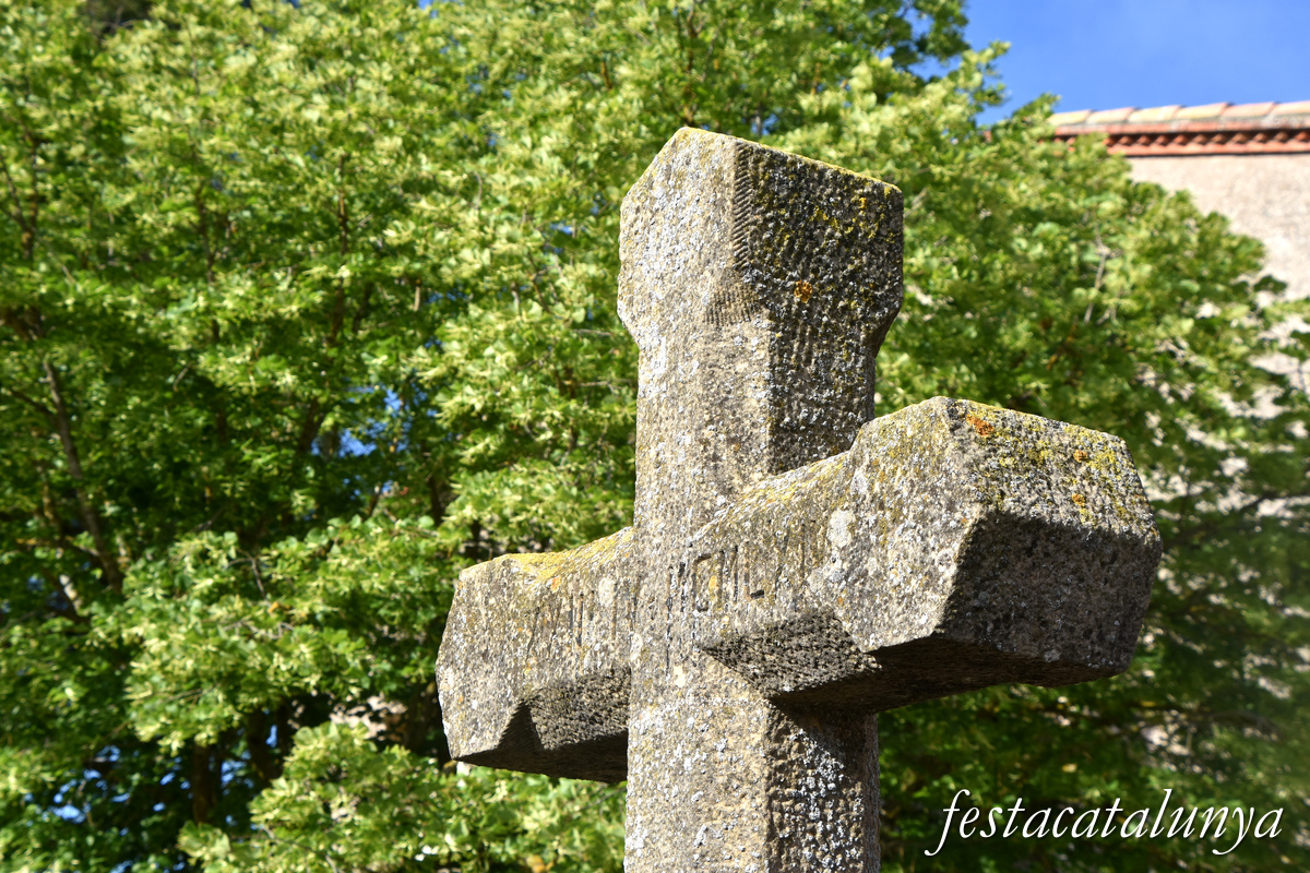 Sant Pere Sallavinera - Creu de pedra de La Llavinera 