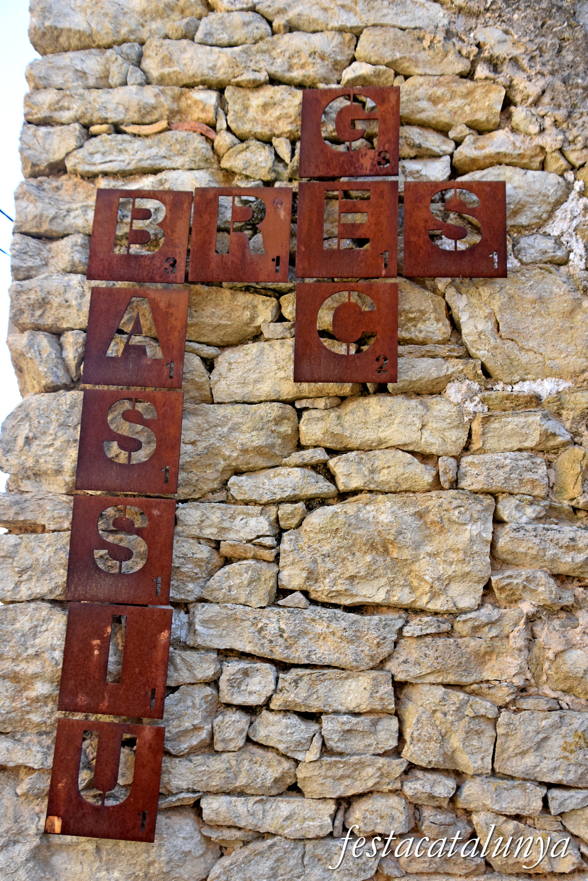 Vilanova de Meià - Nucli històric de Gàrzola - Paraules de la terra