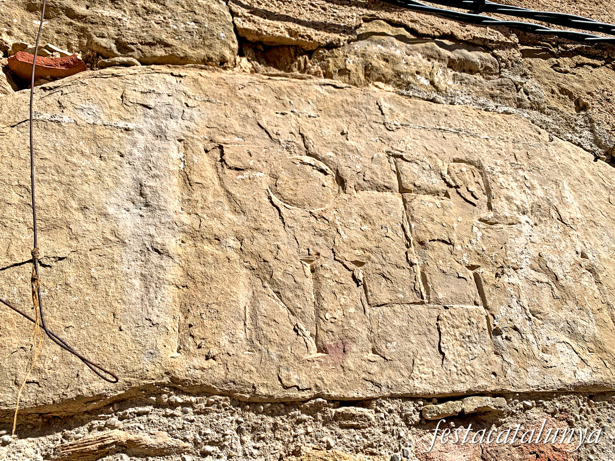 Vilanova de Meià - Nucli històric de Lluçars - Casa Gasset 