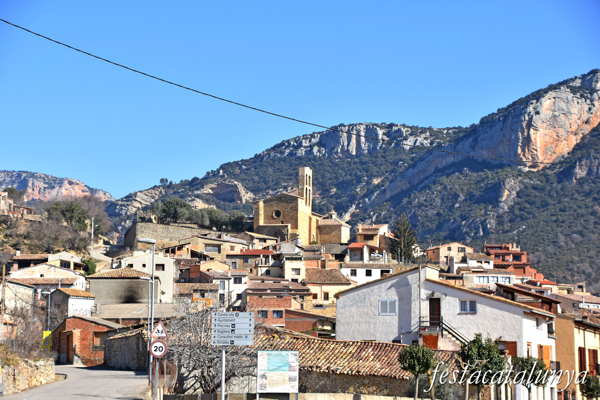 Vilanova de Meià - Església parroquial de Sant Salvador 