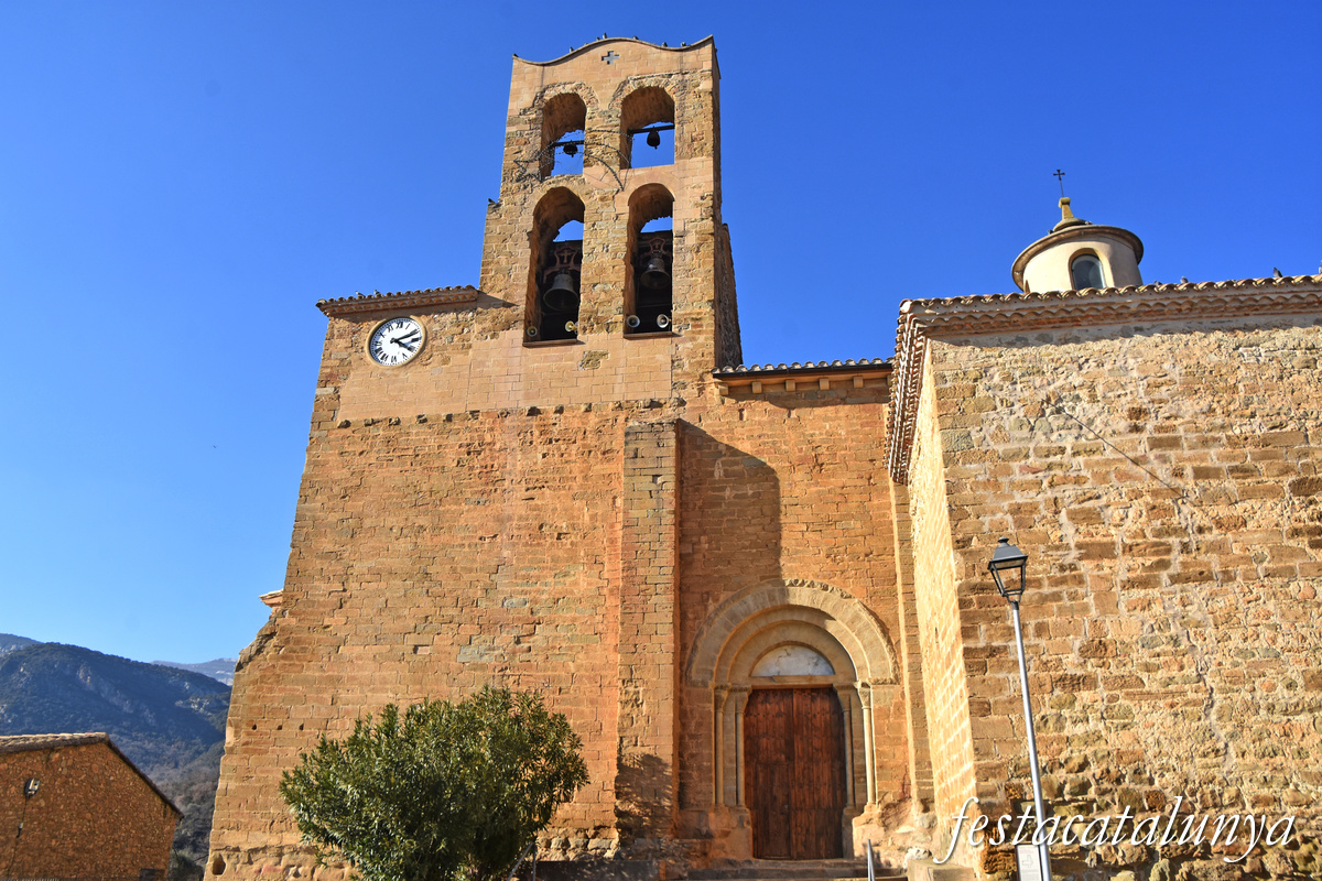 Vilanova de Meià - Església parroquial de Sant Salvador 
