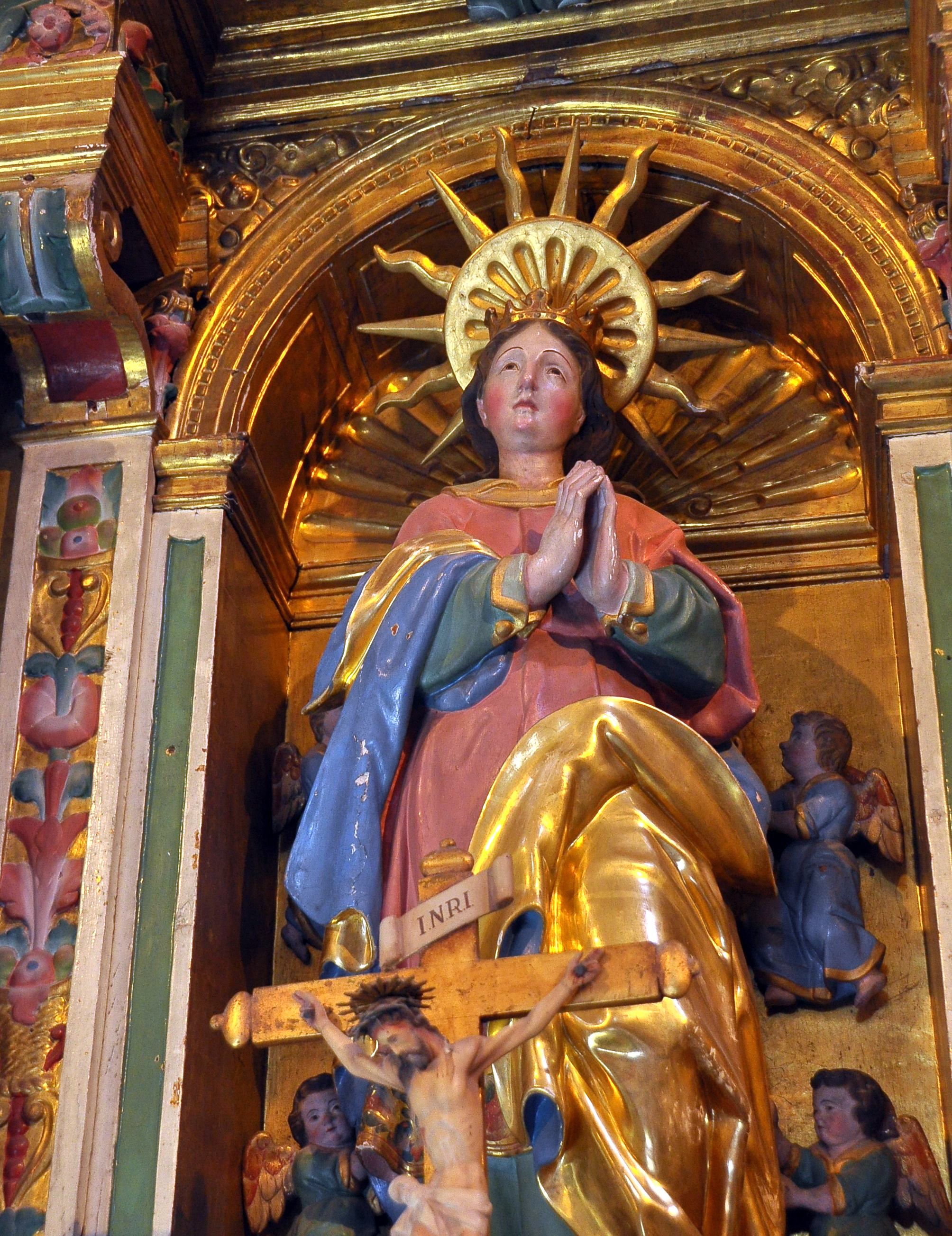 Retaule Major de l'església nova de Santa Maria de la Molsosa ***