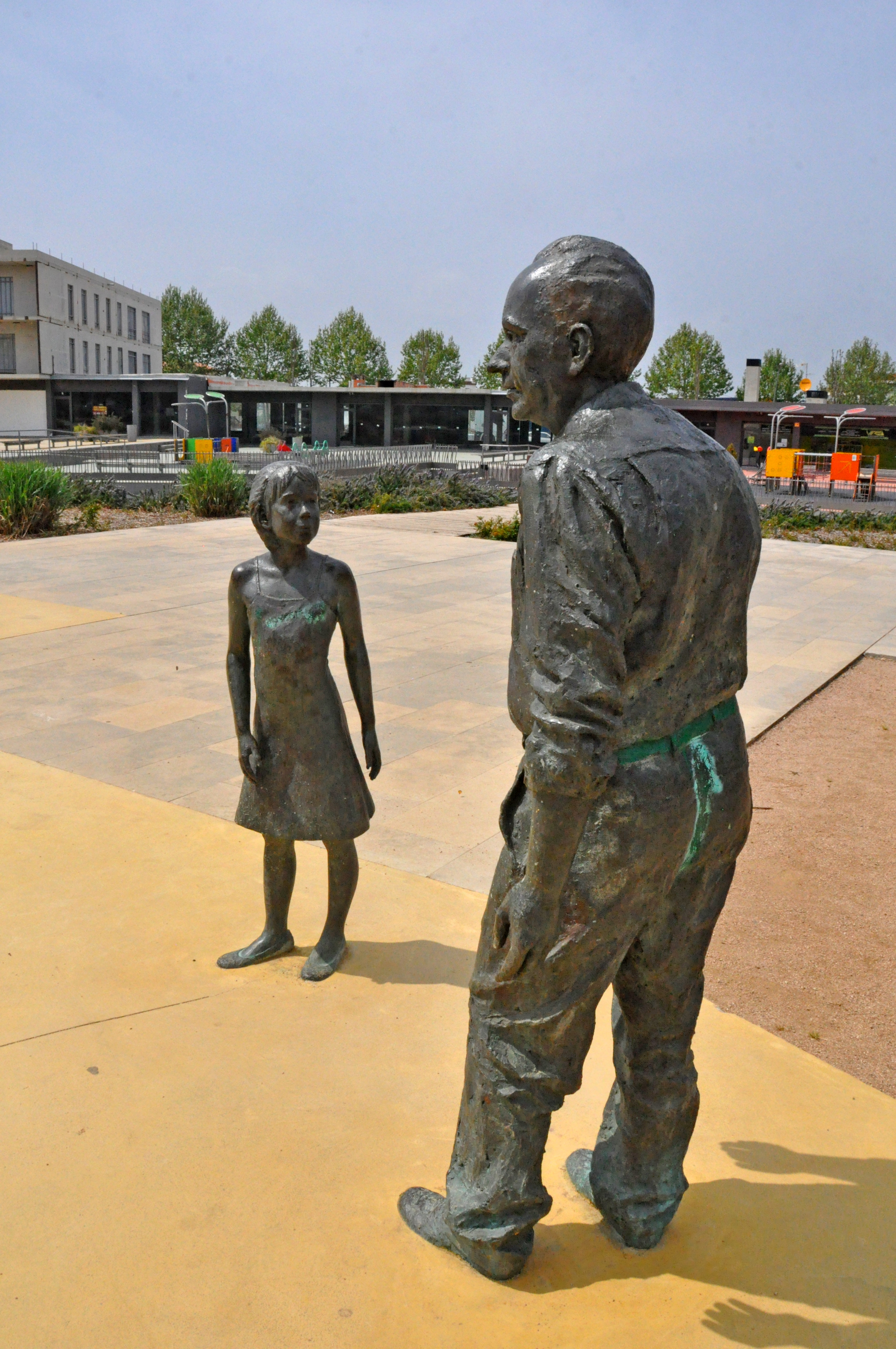 Plaça dels Països Catalans a Vilanova del Vallès