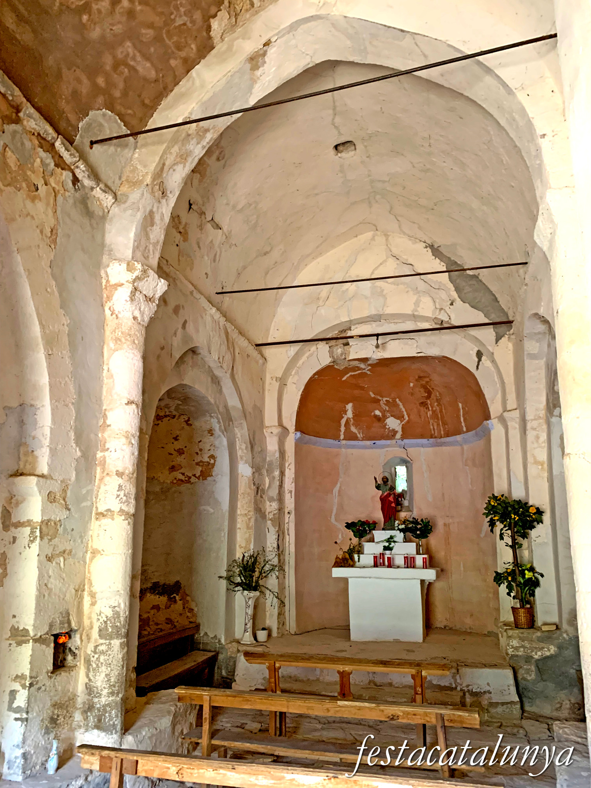 Artesa de Segre - Església romànica de Sant Bartomeu de la vall d'Ariet 