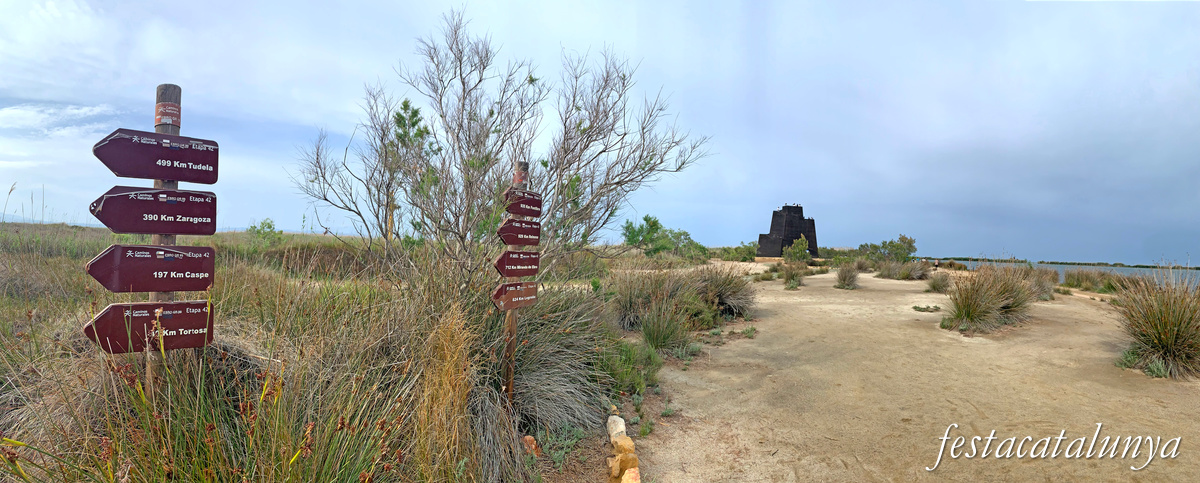 Deltebre - Mirador del Zigurat del riu Ebre 