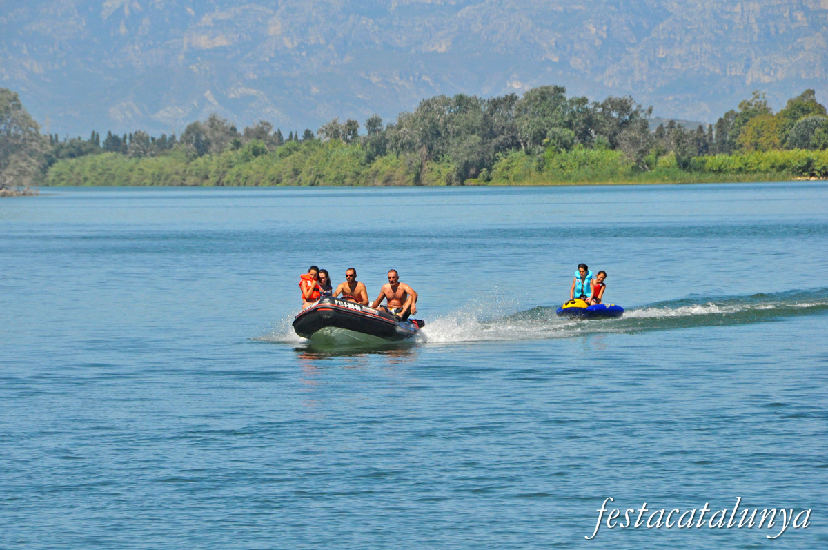 Deltebre - El riu Ebre a la desembocadura 