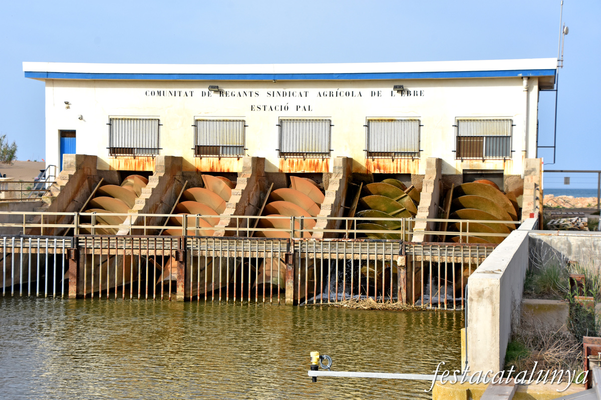 Deltebre - Estació de bombament de la Gola del Pal 