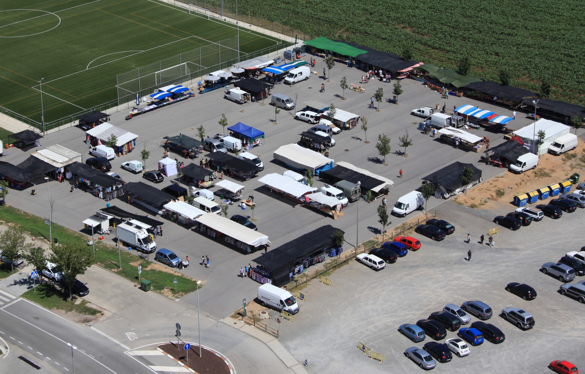 Mercat setmanal a les Masies de Voltregà