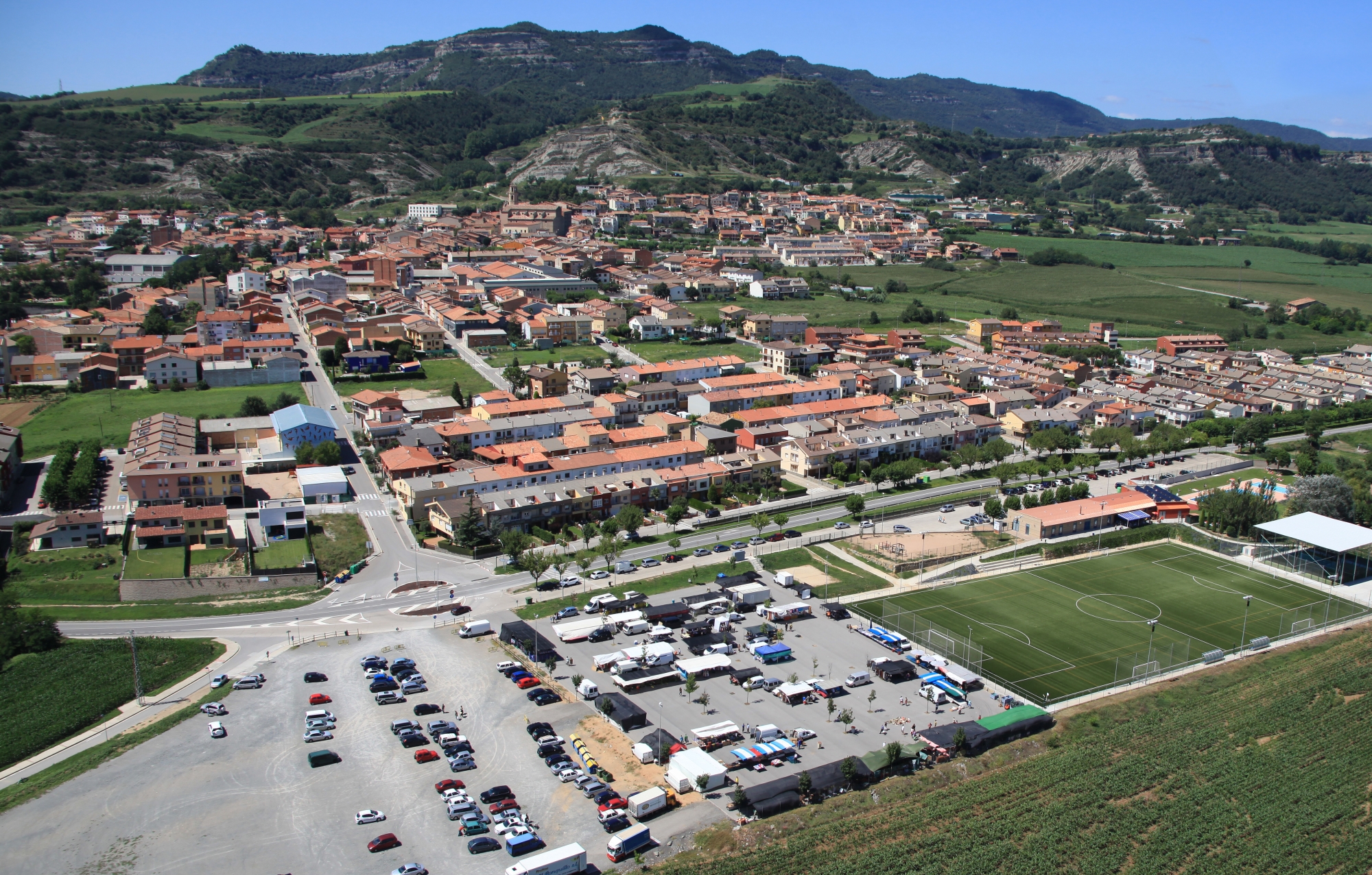 Mercat setmanal a les Masies de Voltregà