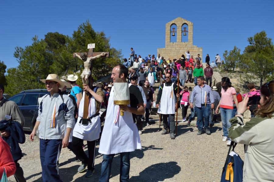 Camí de la Romeria a Santa Magdalena de Berrús a Vilalba dels Arcs, la més llarga de Catalunya