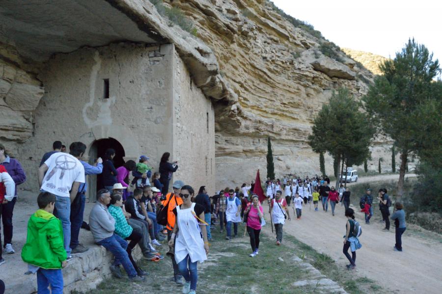 Camí de la Romeria a Santa Magdalena de Berrús a Vilalba dels Arcs, la més llarga de Catalunya