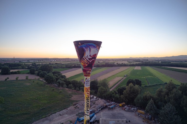 Térmens - Mural Lily Brick (Foto: www.termens.cat) 