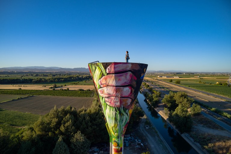 Mural Lily Brick de Térmens