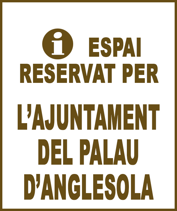 Palau d’Anglesola - Anunci no disponible