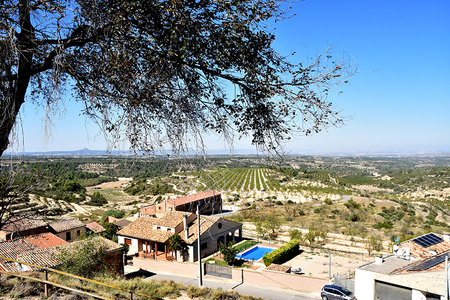 Mirador del castell de Llardecans