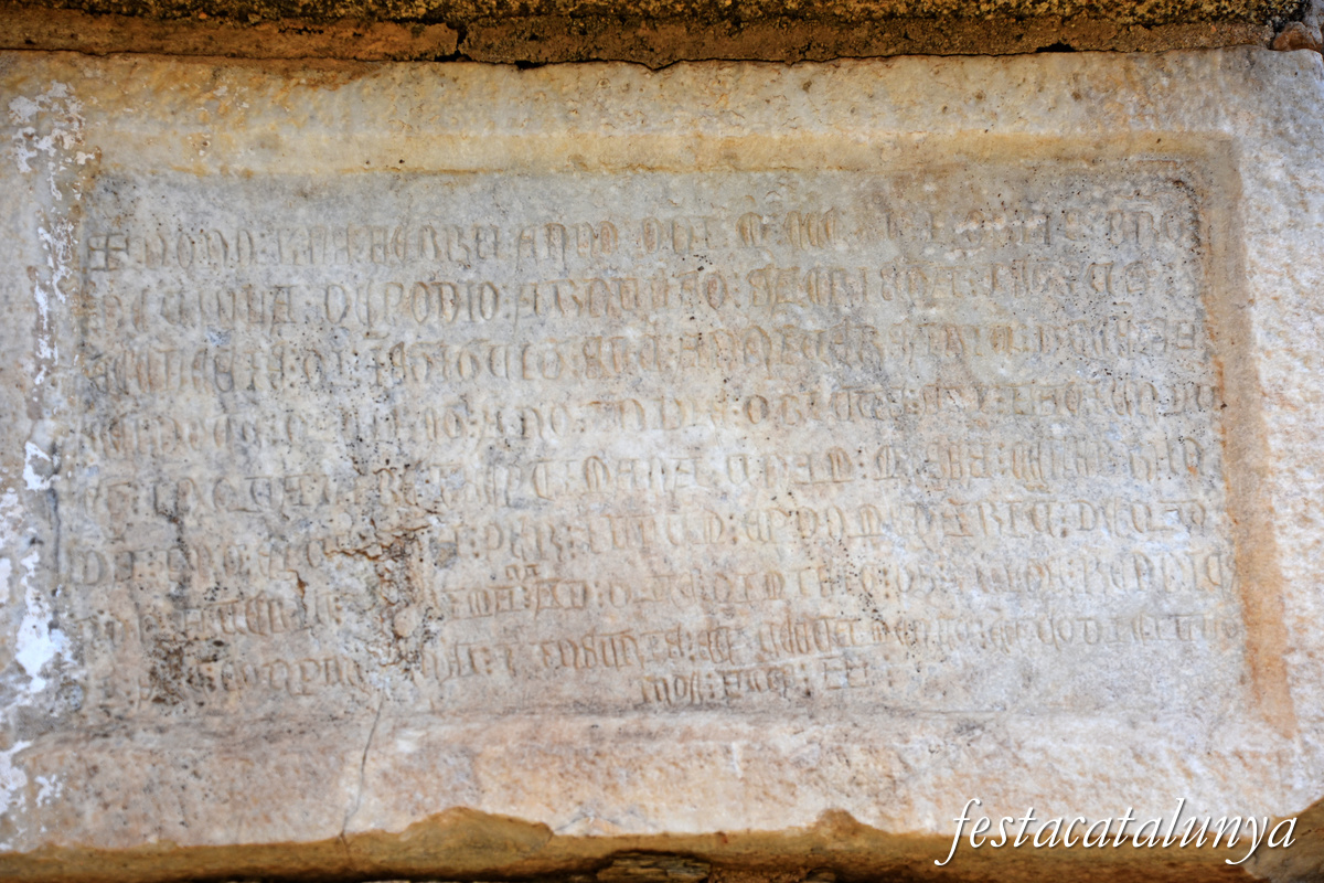 La Jonquera - Ermita de Santa Llúcia, antiga parròquia de Sant Miquel de Solans 