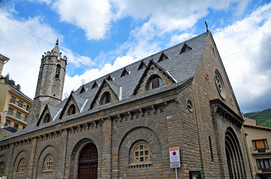 Ribes de Freser - Església parroquial de Santa Maria