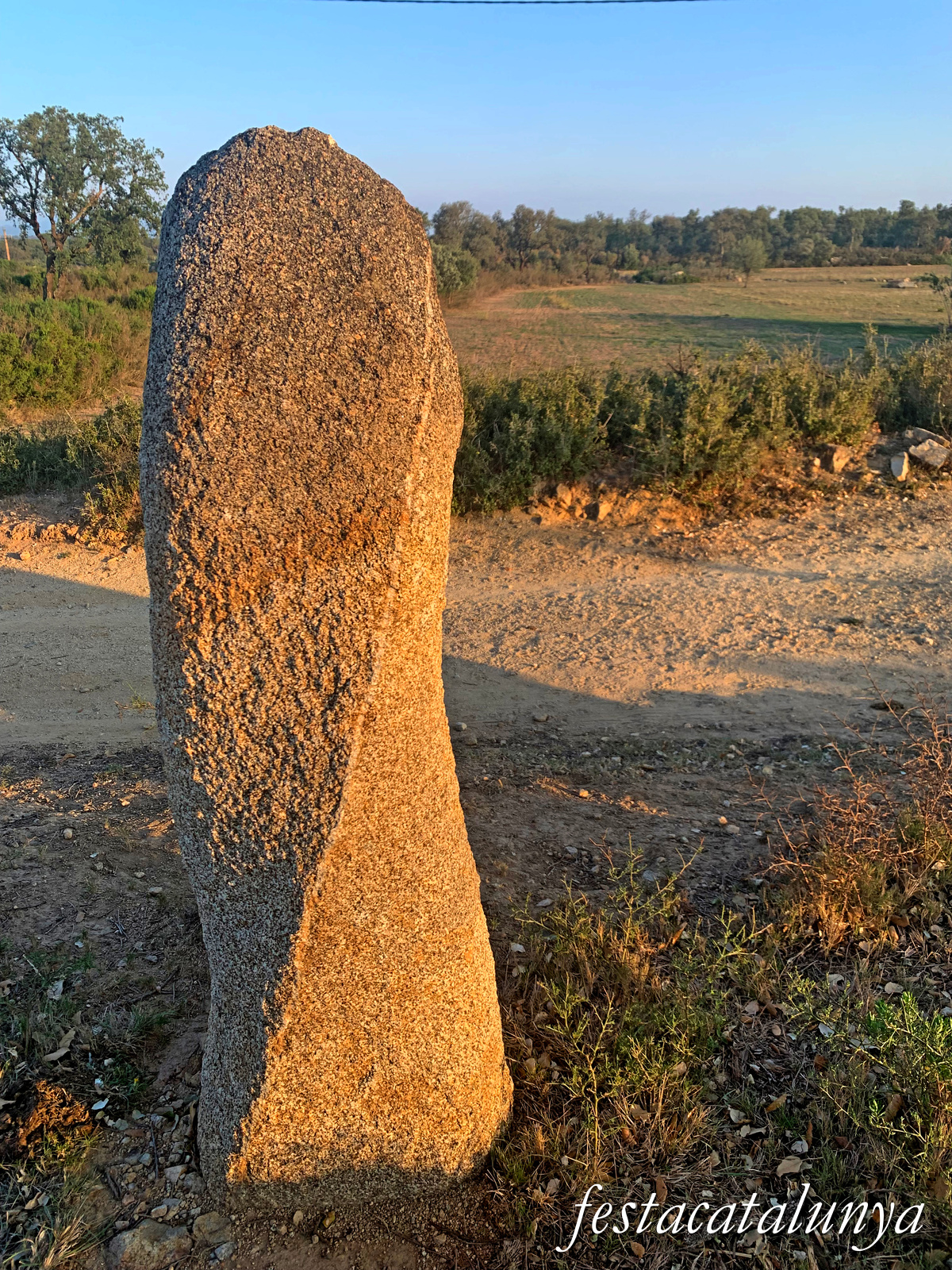 La Jonquera - Menhir prop dels Estanys