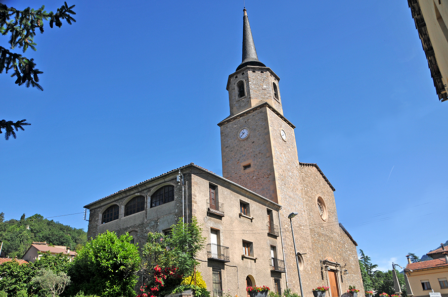 Campdevànol - Església nova de Sant Cristòfol