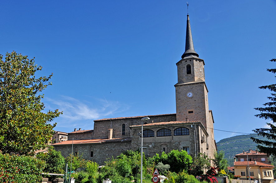 Església nova de Sant Cristòfol de Campdevànol