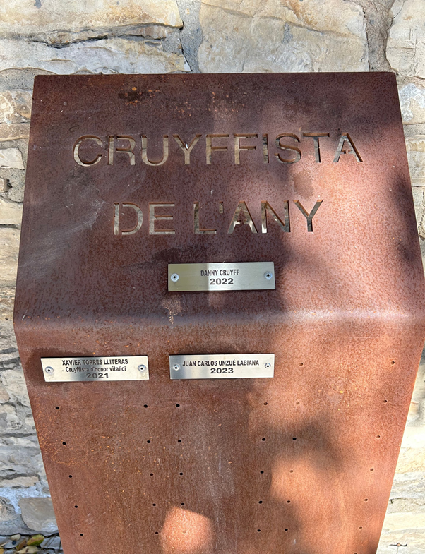 Vallfogona de Riucorb - Inauguració del carrer Johan Cruyff 