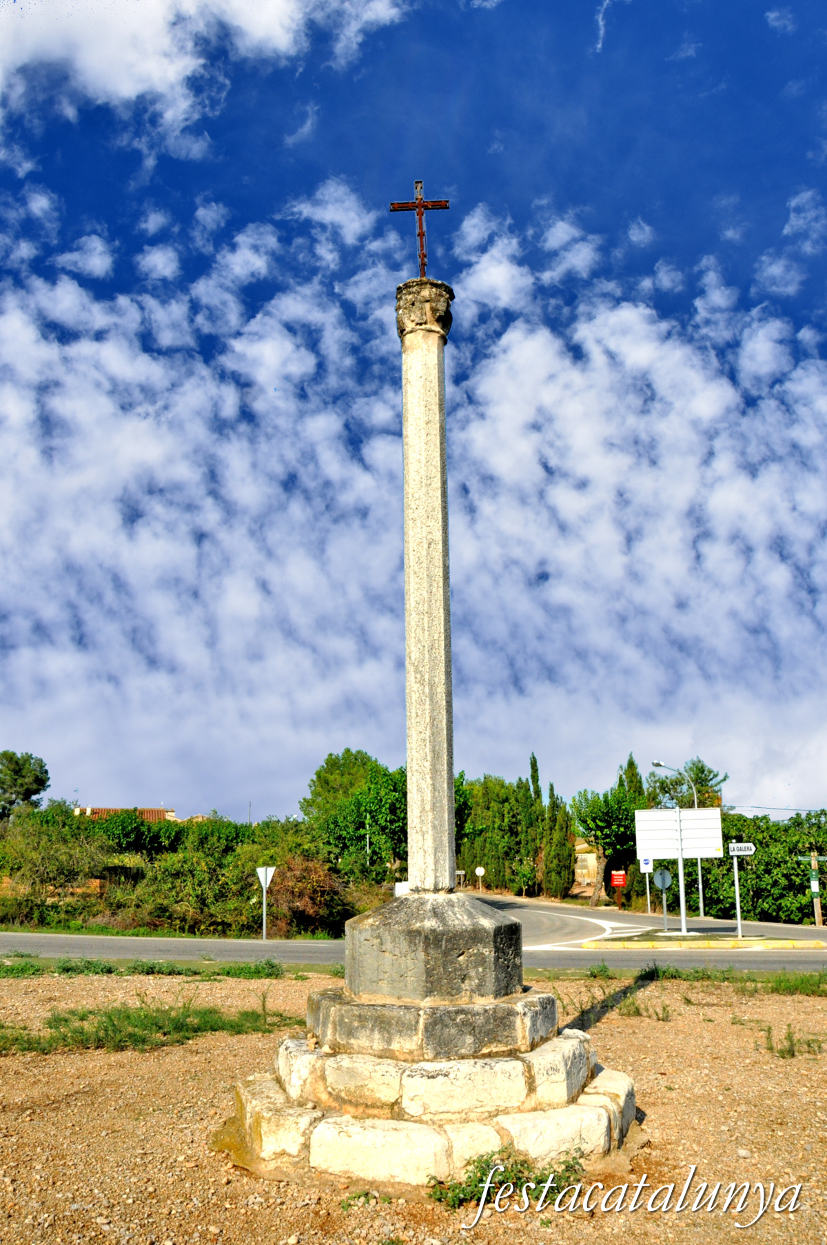 La Galera - Creu de terme (fins l'any 2015)