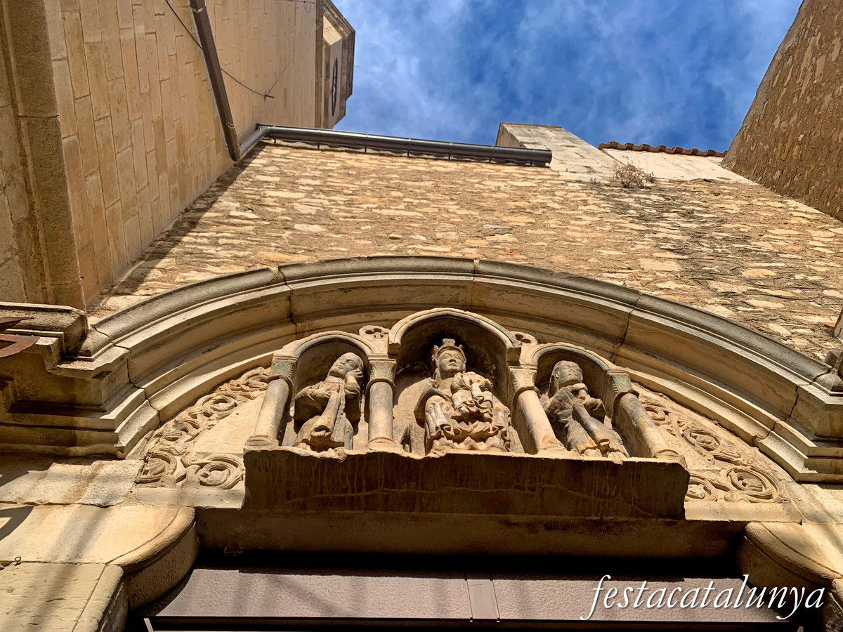 Sarral - Timpà romànic de Santa Maria de Sarral