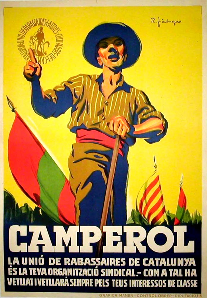 Ullastrell - Cartell Rabassaires guerra civil