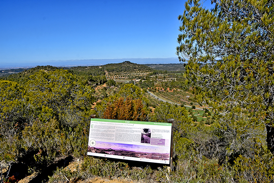 Mirador dels Pirineus a Fulleda ***