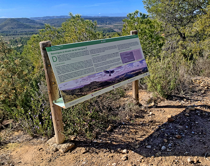 Mirador de les Garrigues a Fulleda ***