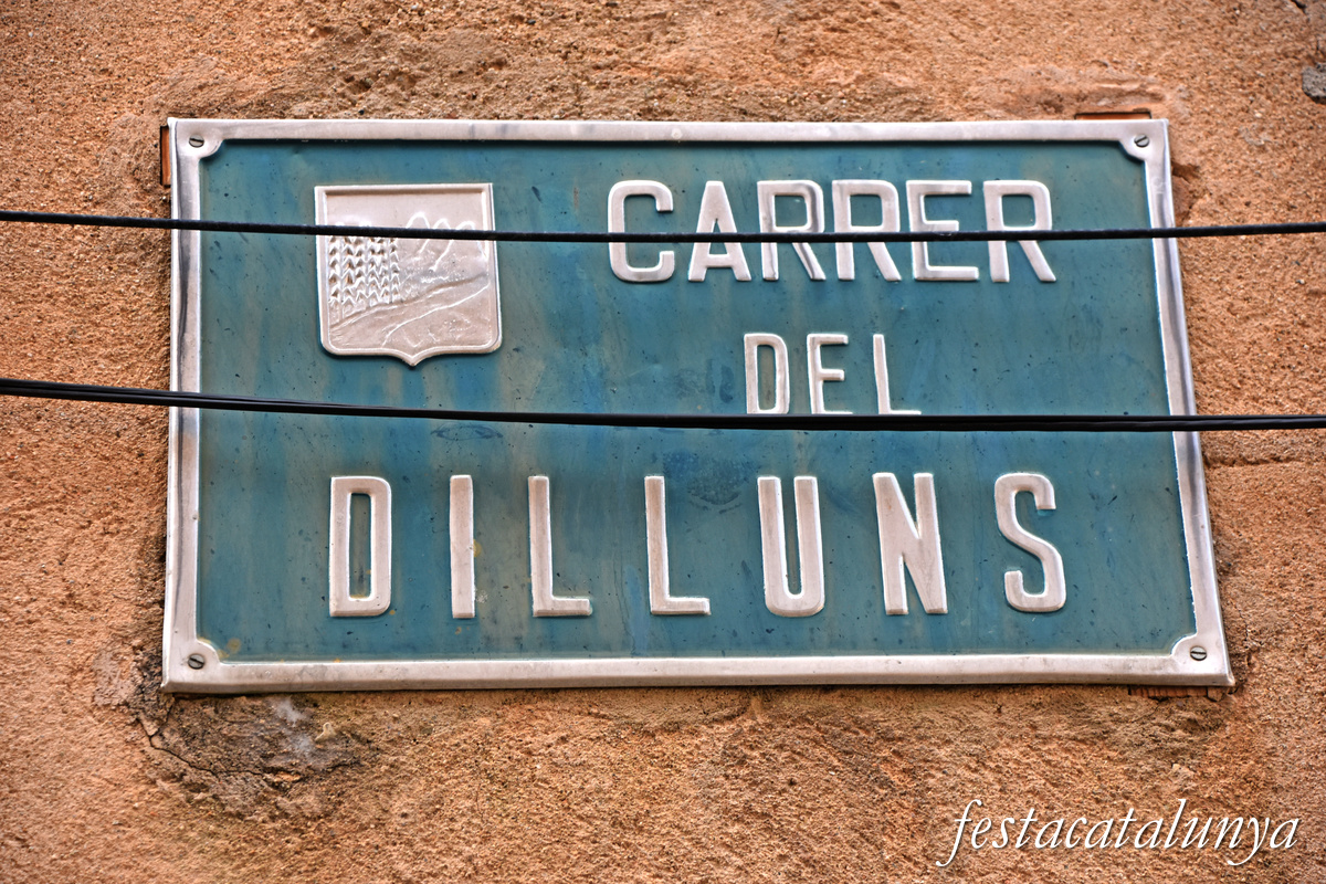 Riudecanyes - Noms dels carrers