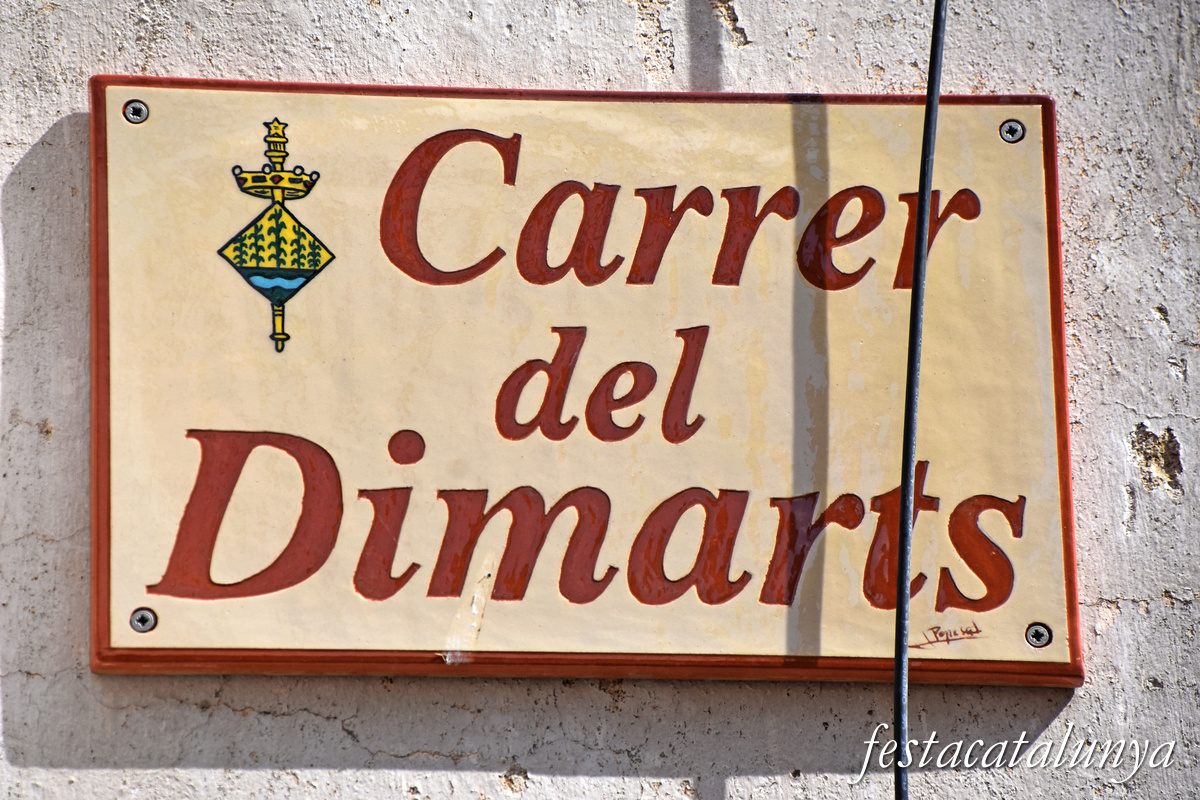 Riudecanyes - Noms dels carrers 