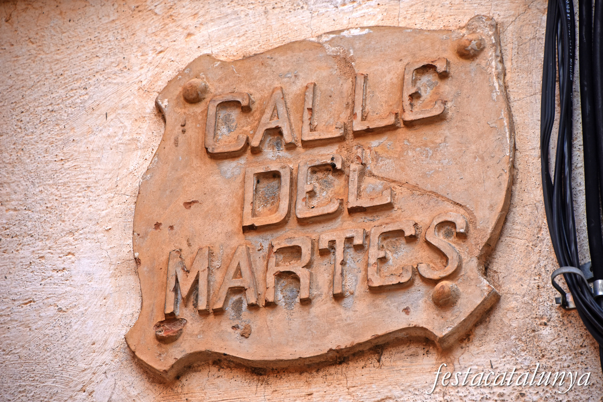 Riudecanyes - Noms dels carrers 