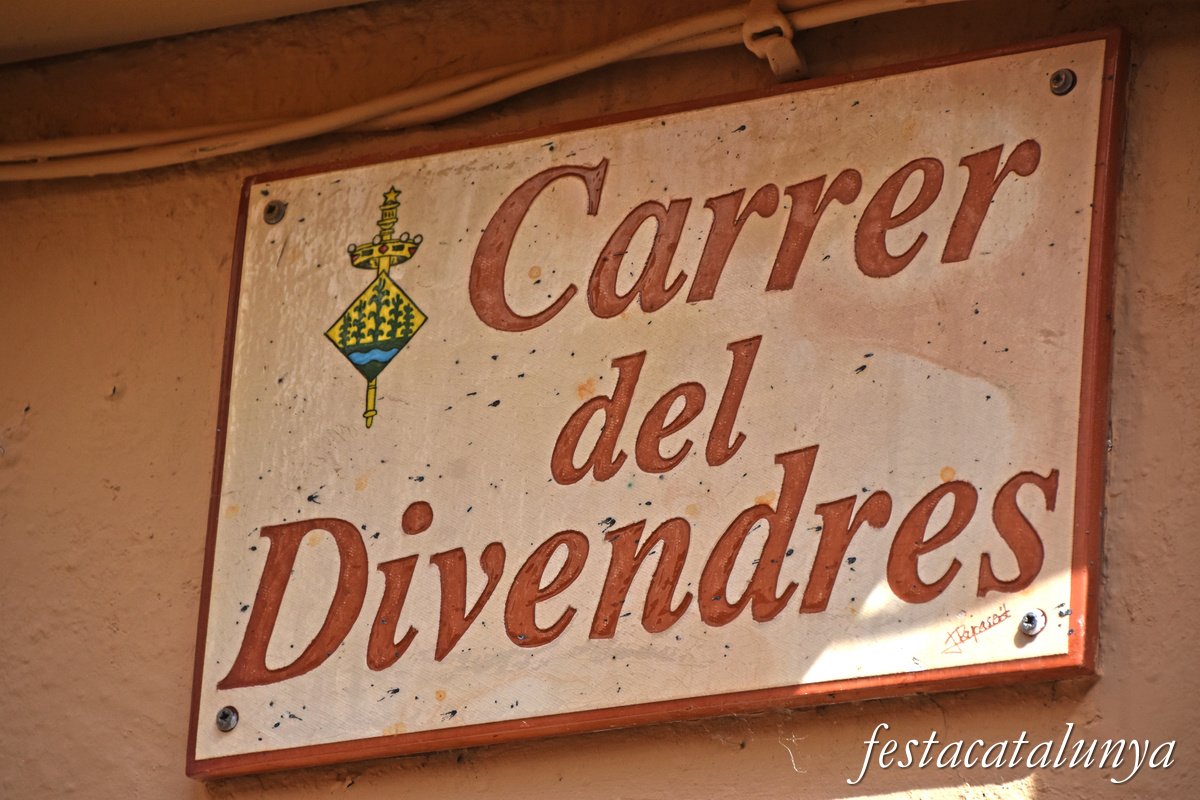 Riudecanyes - Noms dels carrers