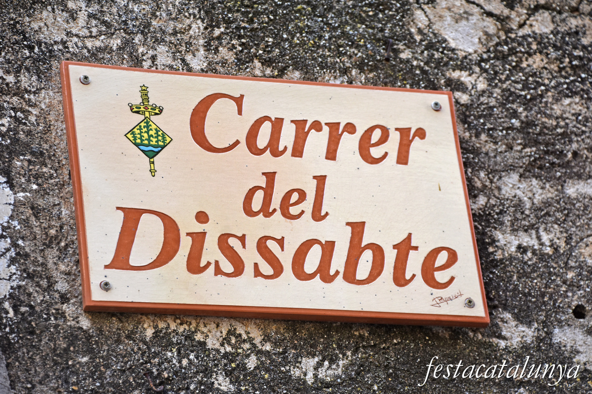 Riudecanyes - Noms dels carrers 