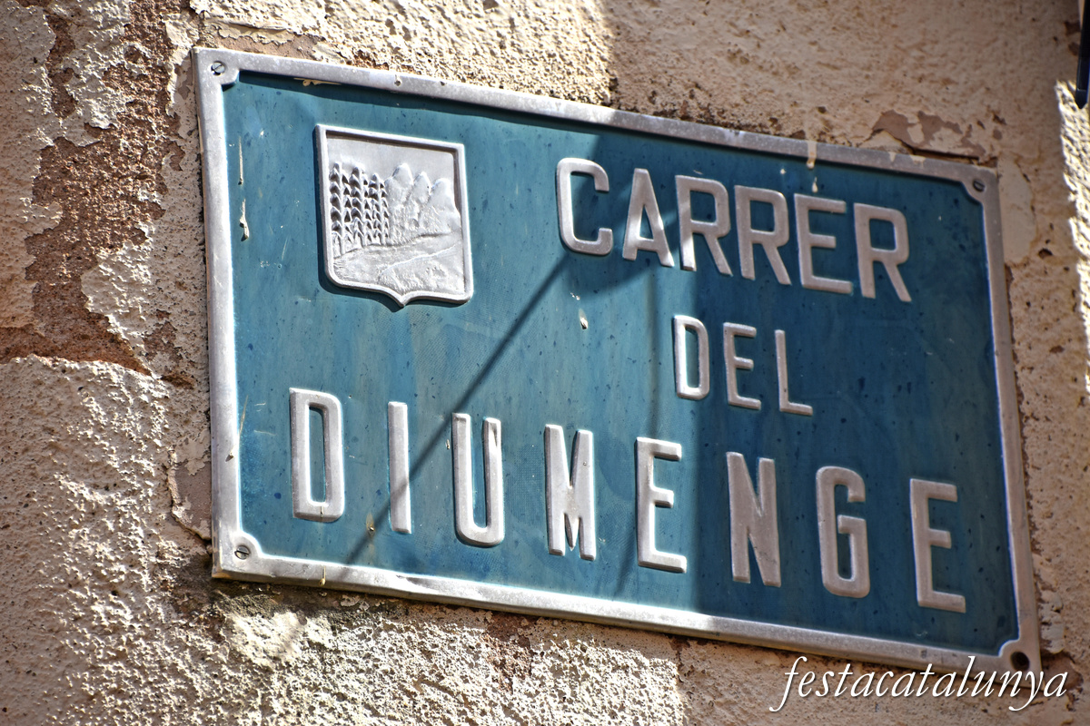 Riudecanyes - Noms dels carrers 